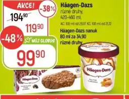 Globus Häagen-Dazs nabídka