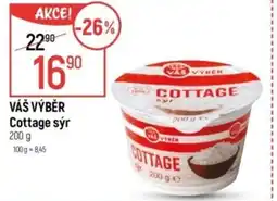Globus VÁŠ VÝBĚR Cottage sýr nabídka