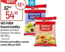 Globus VÁŠ VÝBĚR Ovocné knedlíky nabídka