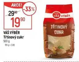Globus VÁŠ VÝBĚR Třtinový cukr nabídka