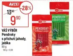 Globus VÁŠ VÝBĚR Pendreky s příchutí jahody, jablka nabídka