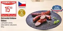 Globus Ostravská klobása Globus nabídka