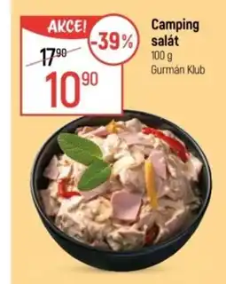 Globus Camping salát nabídka