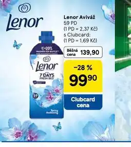 Tesco Lenor aviváž nabídka