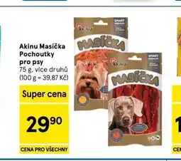 Tesco Akinu masička pochoutky pro psy nabídka