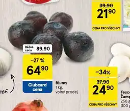 Tesco Blumy nabídka