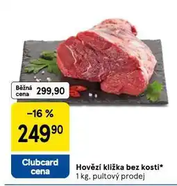 Tesco Hovězí kližka bez kosti nabídka