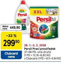 Tesco Persil prací prostředek nabídka