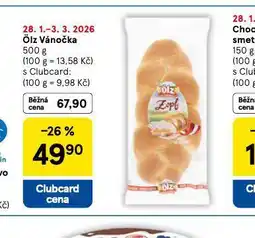 Tesco Ölz vánočka nabídka