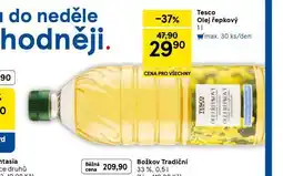 Tesco Olej řepkový nabídka