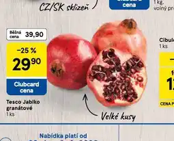 Tesco Jablko granátové nabídka