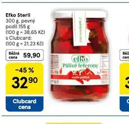 Tesco Efko steril nabídka