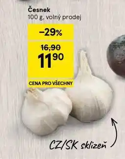 Tesco Česnek nabídka