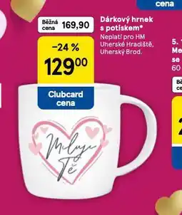 Tesco Dárkový hrnek s potiskem nabídka