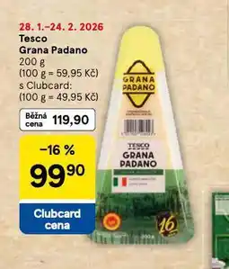 Tesco Grana padano nabídka