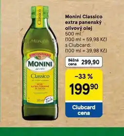 Tesco Monini calssico extra panenský olivový olej nabídka