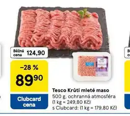 Tesco Krůtí mleté maso nabídka