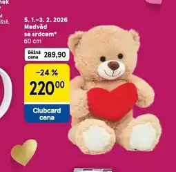 Tesco Medvěd se srdcem nabídka