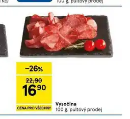 Tesco Vysočina nabídka