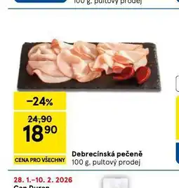 Tesco Derecínská pečeně nabídka