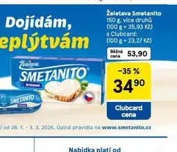 Tesco Želetava smetanito nabídka