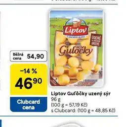 Tesco Liptov guločky uzený sýr nabídka