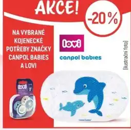 Globus Na vybrané kojenecké potřeby značky Canpol Babies nabídka