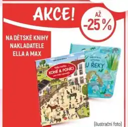 Globus Na dětské knihy nakladatele Ella a Max nabídka