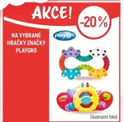 Globus Na vybrané hračky značky Playgro nabídka