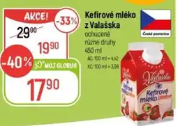 Globus Kefírové mléko z Valašska nabídka