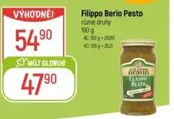 Globus Filippo Berio Pesto nabídka