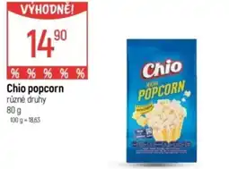 Globus Chio popcorn nabídka