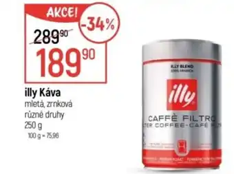 Globus Illy Káva nabídka