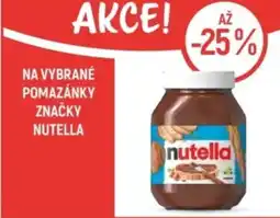 Globus Na vybrané pomazánky značky Nutella nabídka