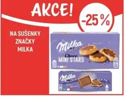 Globus Na sušenky značky Milka nabídka
