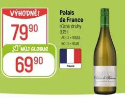 Globus Palais de France nabídka