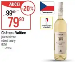 Globus Château Valtice nabídka