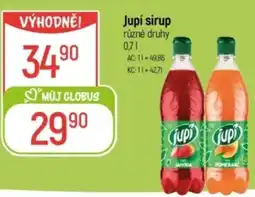 Globus Jupí sirup nabídka
