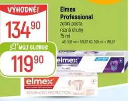 Globus Elmex Professional zubní pasta nabídka