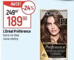 Globus L'Oréal Préférence nabídka