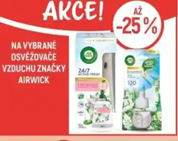 Globus Na vybrané osvěžovače vzduchu značky Airwick nabídka
