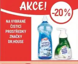 Globus Na vybrané čisticí prostředky značky Dr.House nabídka