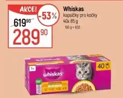 Globus Whiskas kapsičky pro kočky nabídka