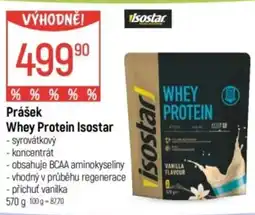 Globus Prášek Whey Protein Isostar nabídka