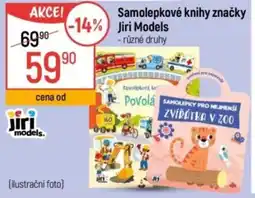 Globus Samolepkové knihy značky Jiri Models nabídka