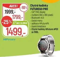 Globus Chytré hodinky FUTUREGO PRO nabídka