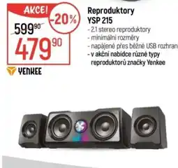 Globus Reproduktory YSP 215 nabídka