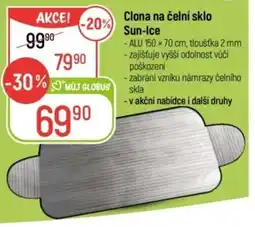 Globus Clona na čelní sklo Sun-Ice nabídka