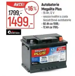 Globus Autobaterie Megalite Plus nabídka