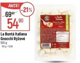 Globus La Bontá Italiana Gnocchi Rýžové nabídka
